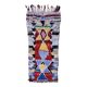 Tapis Berbère Boucherouite coloré - 81 x 190 cm
