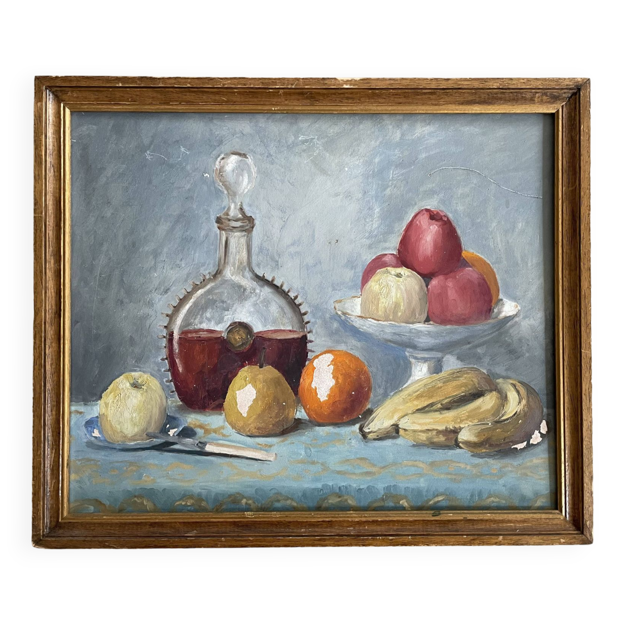 Still life on panel