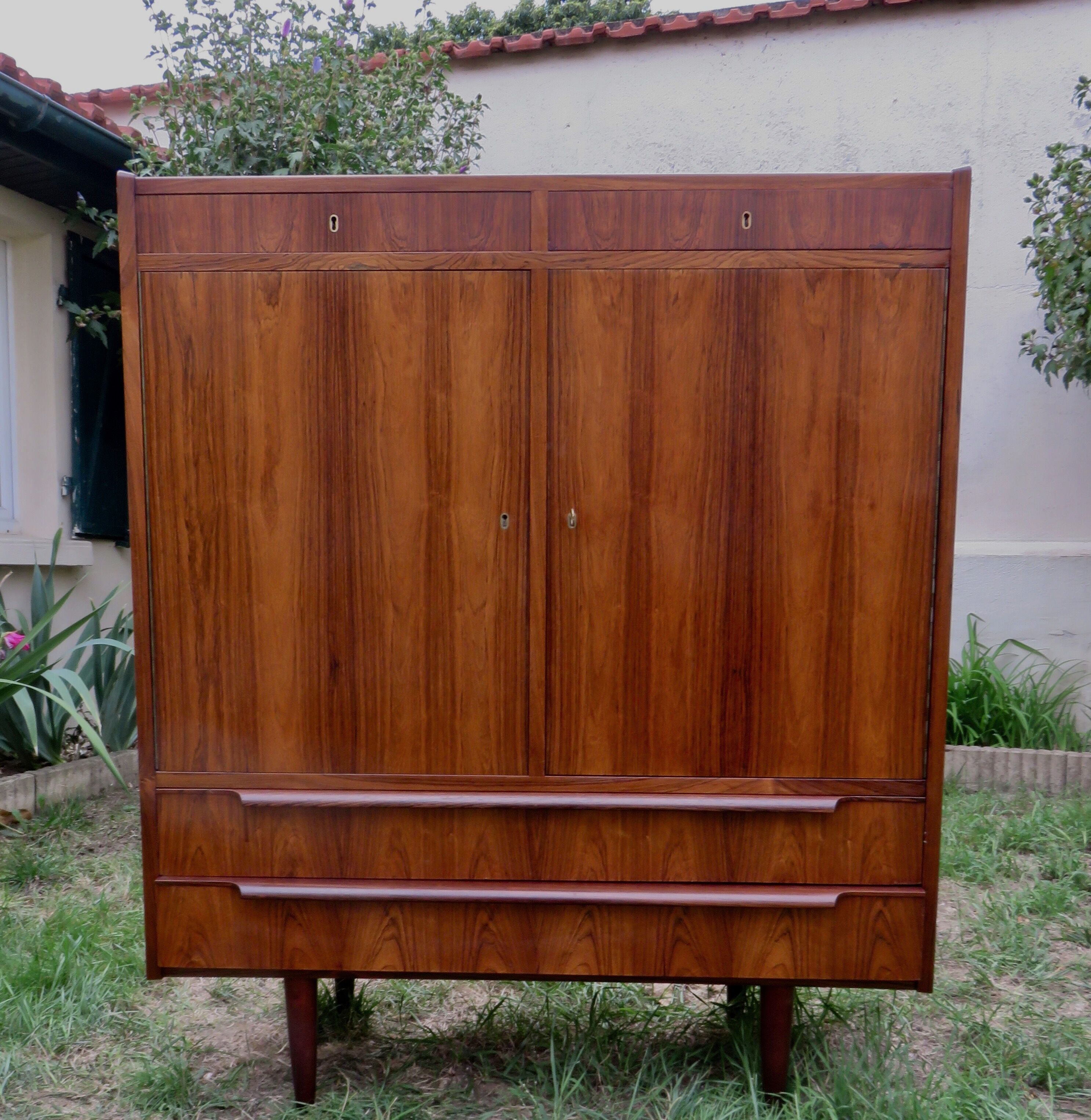 Rosewood drawer sideboard, Denmark, 1960
