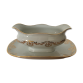 Limoges porcelain saucière