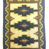 Swedish wool rug from the 50s and 60s