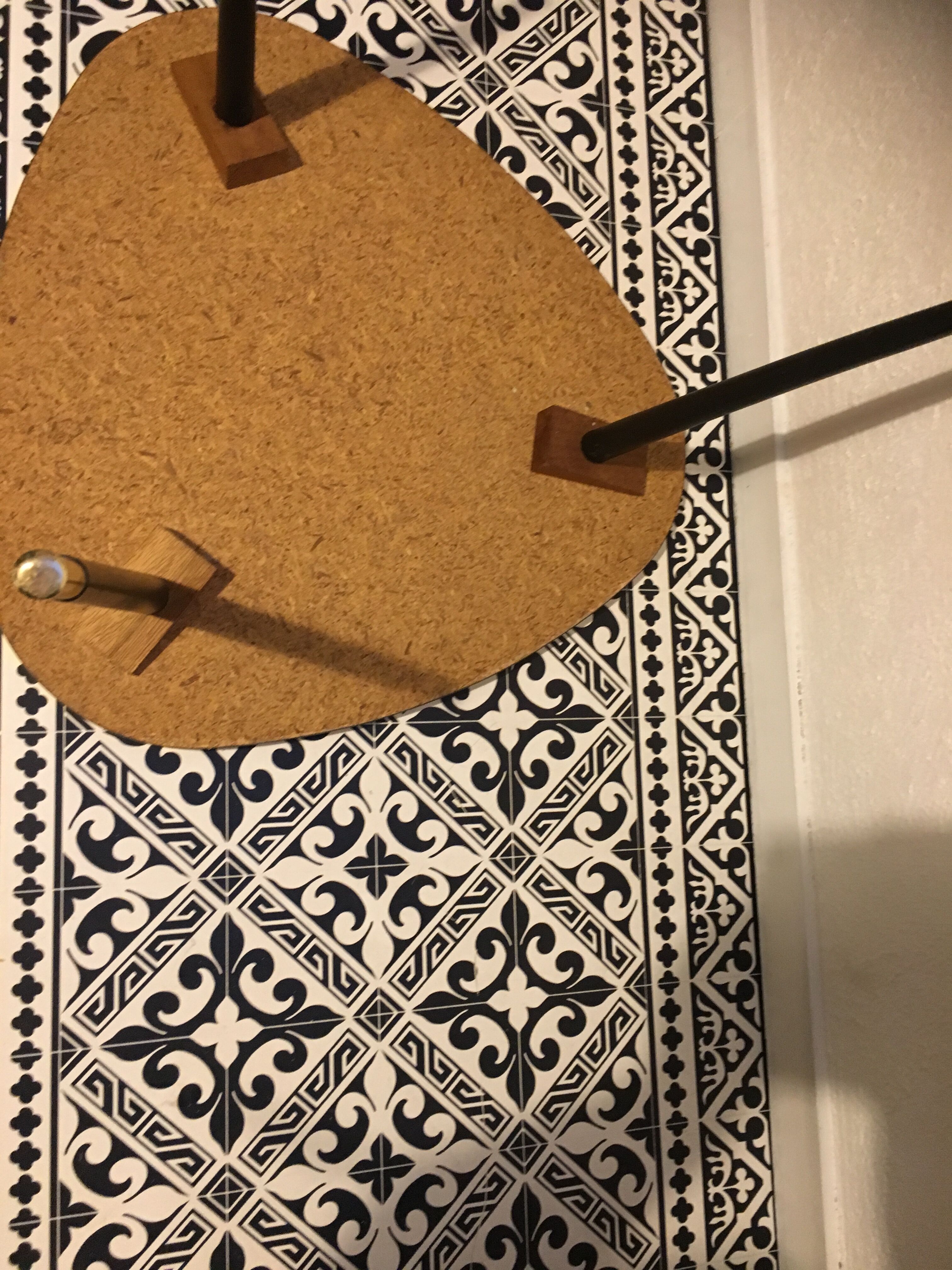 Tripod vintage side table