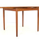 Compact Poul Hundevad for Hundevad & Co extendable dining table in teak