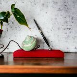 Desk pen set with sea shell lamp