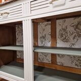 Restyled Art Deco sideboard with marble top