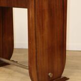 Art Deco “Portefeuille” style table in rosewood, 1950