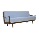 Scandinavian style folding sofa bed, 1960s