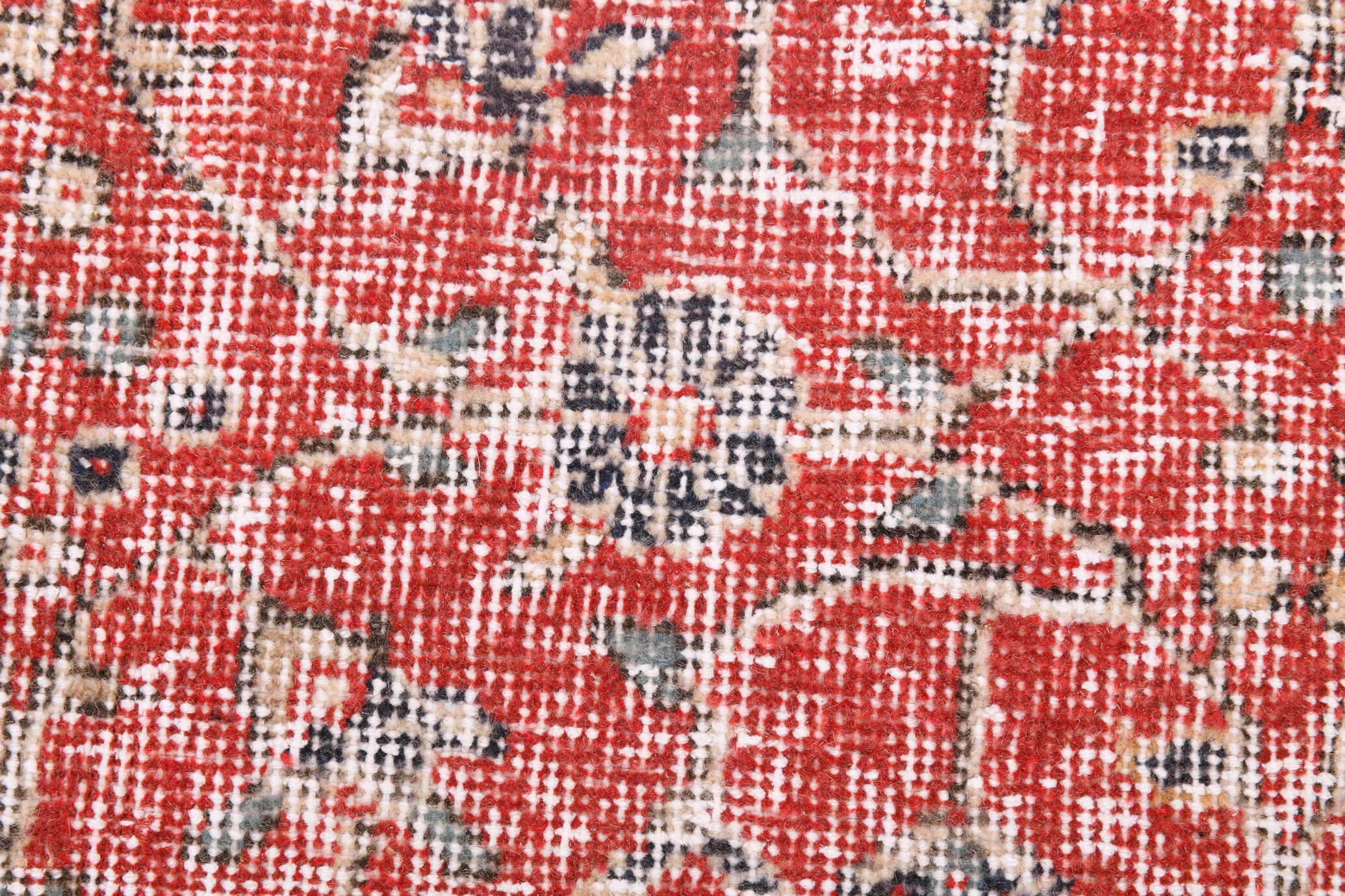 6x10 red classic floral vintage rug 314x197cm