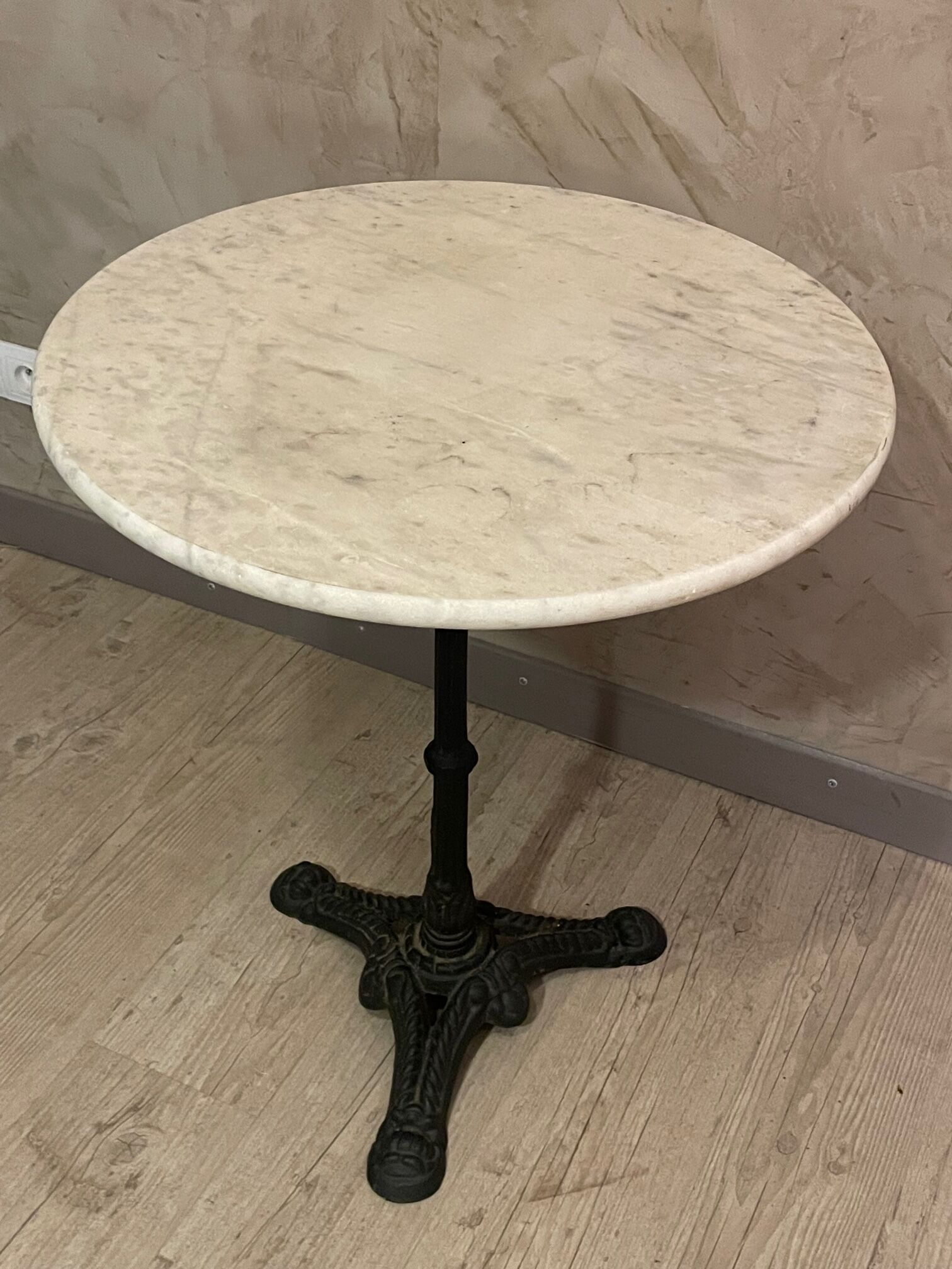 Marble bistro table