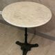 Marble bistro table