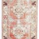 Red & Cream Vintage Persian Runner Rug, 86x265Cm
