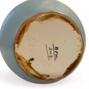 Boch Frères Keramis, Large Art-Deco Vase, Geometric Pattern.