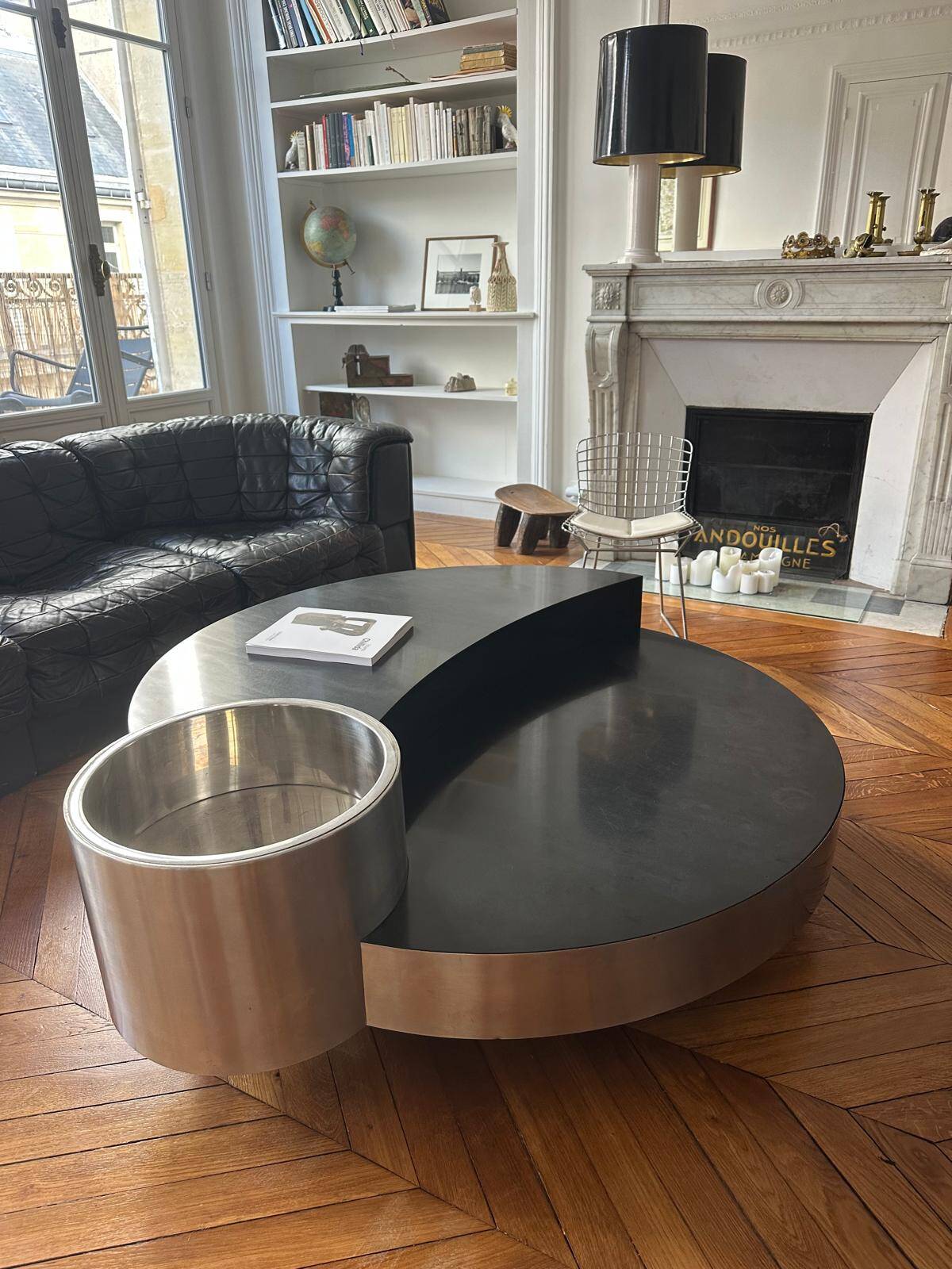 Coffee table Harry's Bar assigned to Massimo Papiri for Mario Sabot 70'