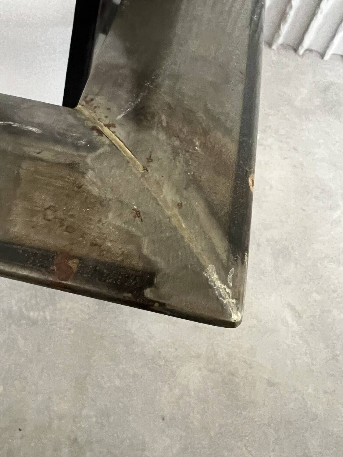 Funky loveseat (newly upholstered)