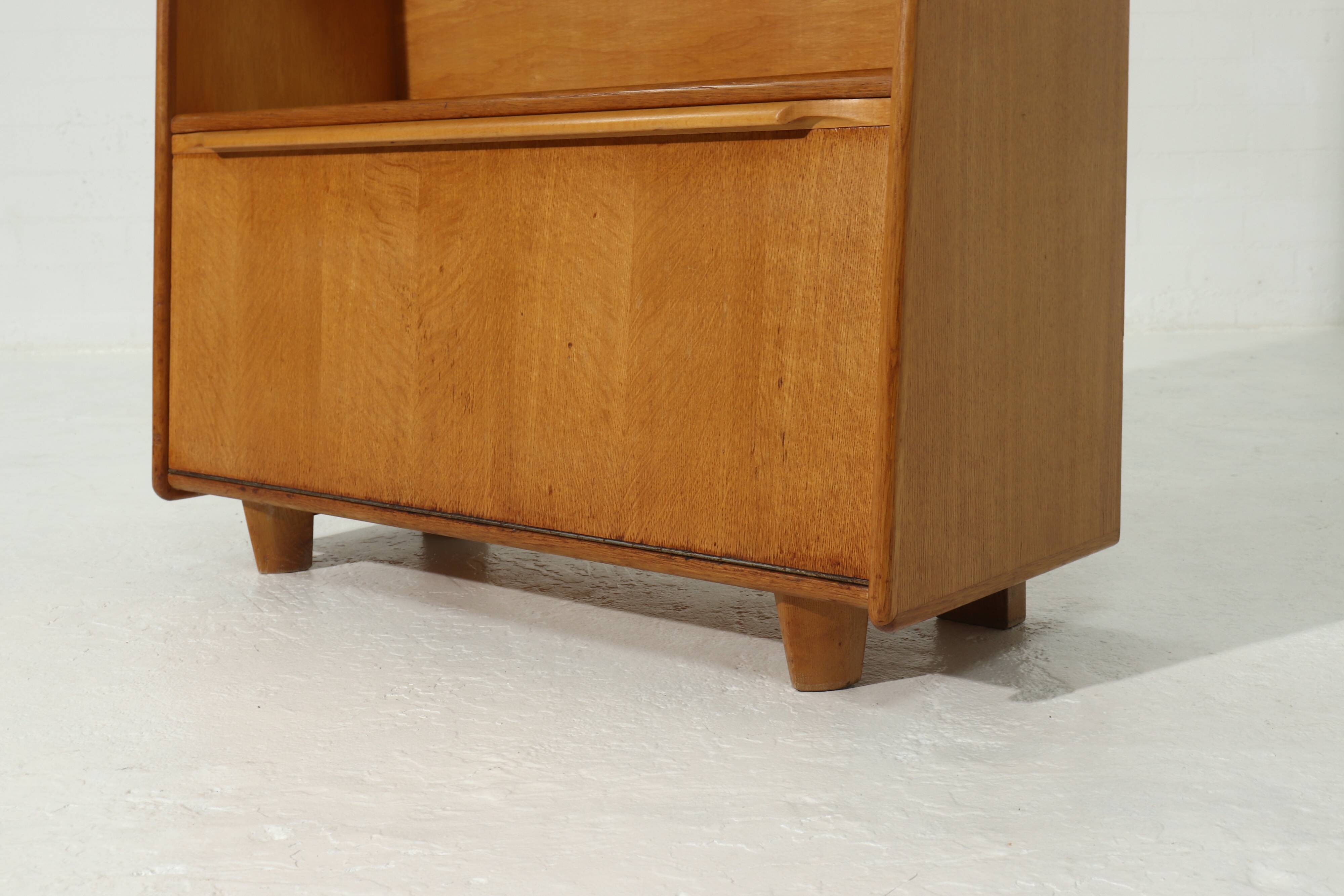 Oak Series Bookcase Model BE04 by Cees Braakman for Pastoe 1950s