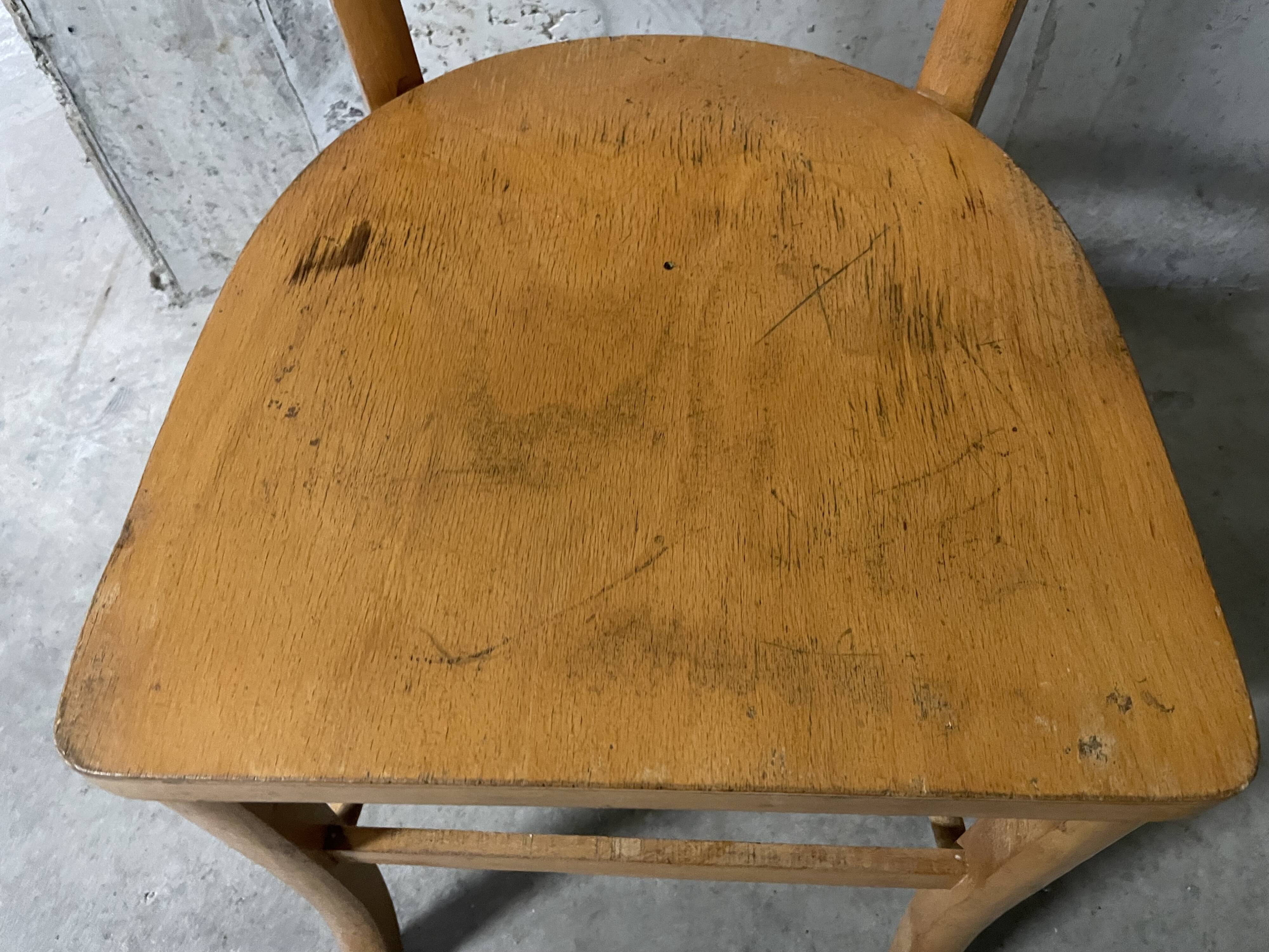 Chaise bistrot années 60