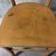 Chaise bistrot années 60