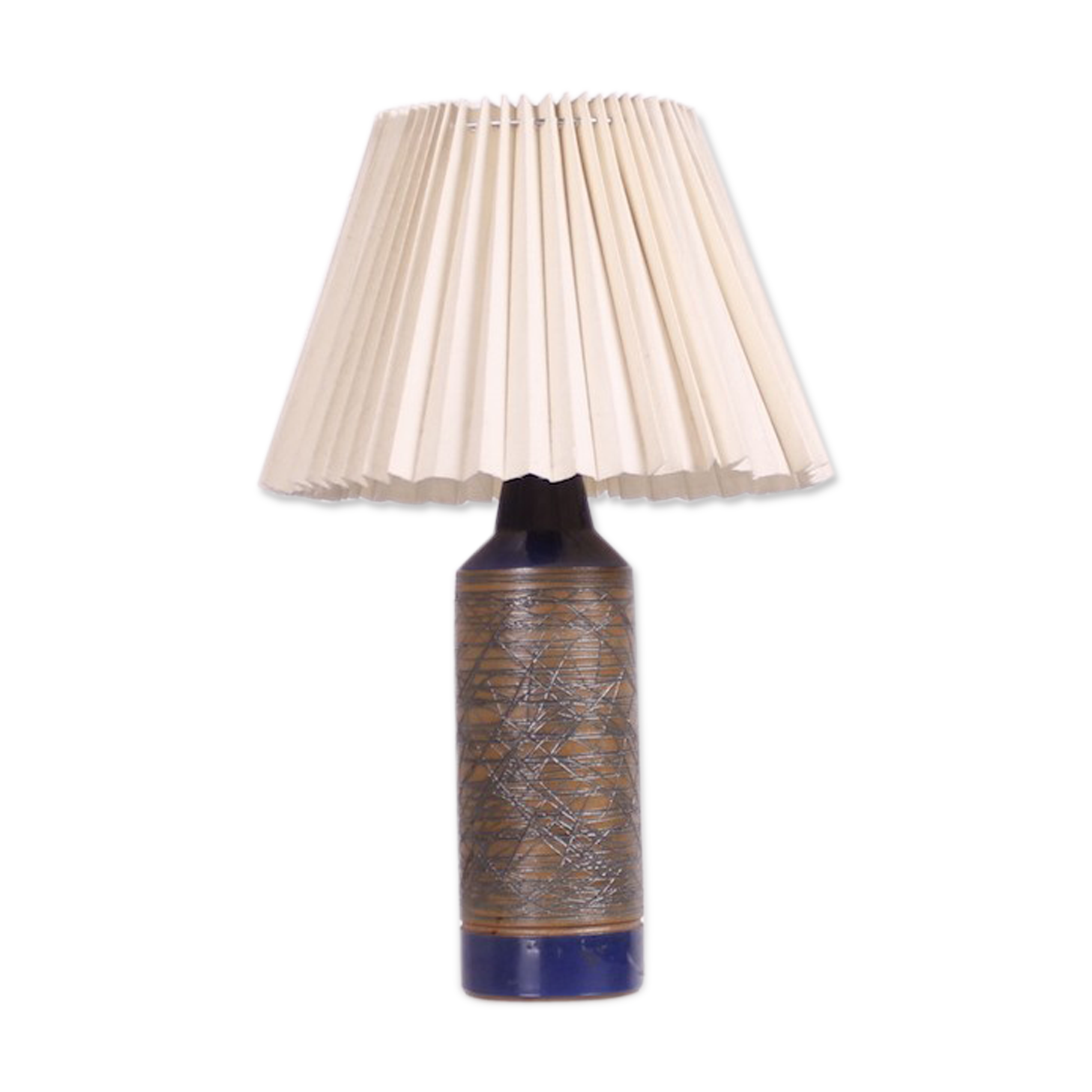 Scandinavian Ceramic Table Lamp, 1960s