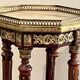Selette/ Console acajou - Style Louis XVI