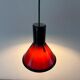 Vintage Holmegaard P&T pendant - Michael Bang - handmade glass lamp