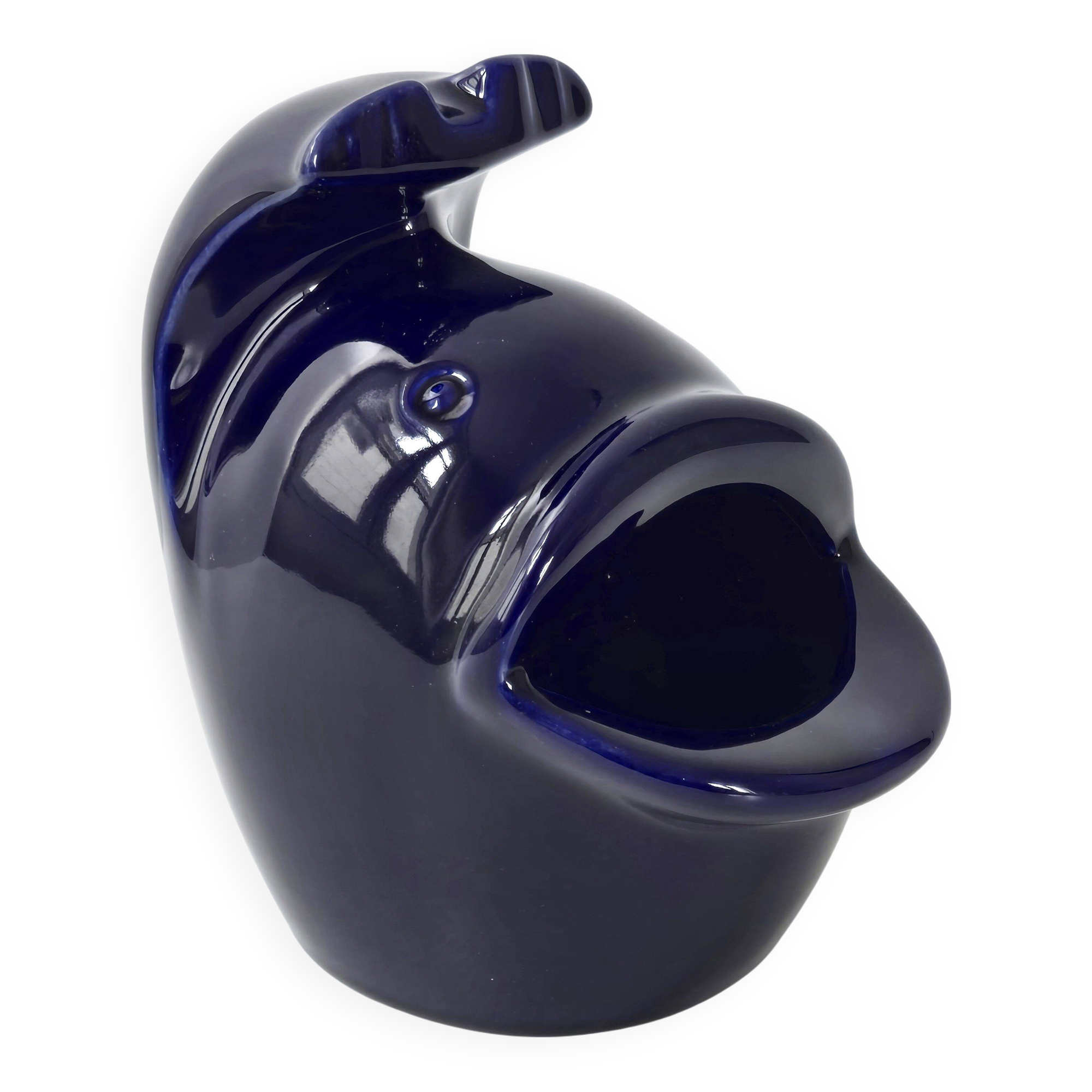 Vintage whale ashtray 1960