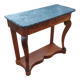 Console from the old Louis Philippe era with a marble top.