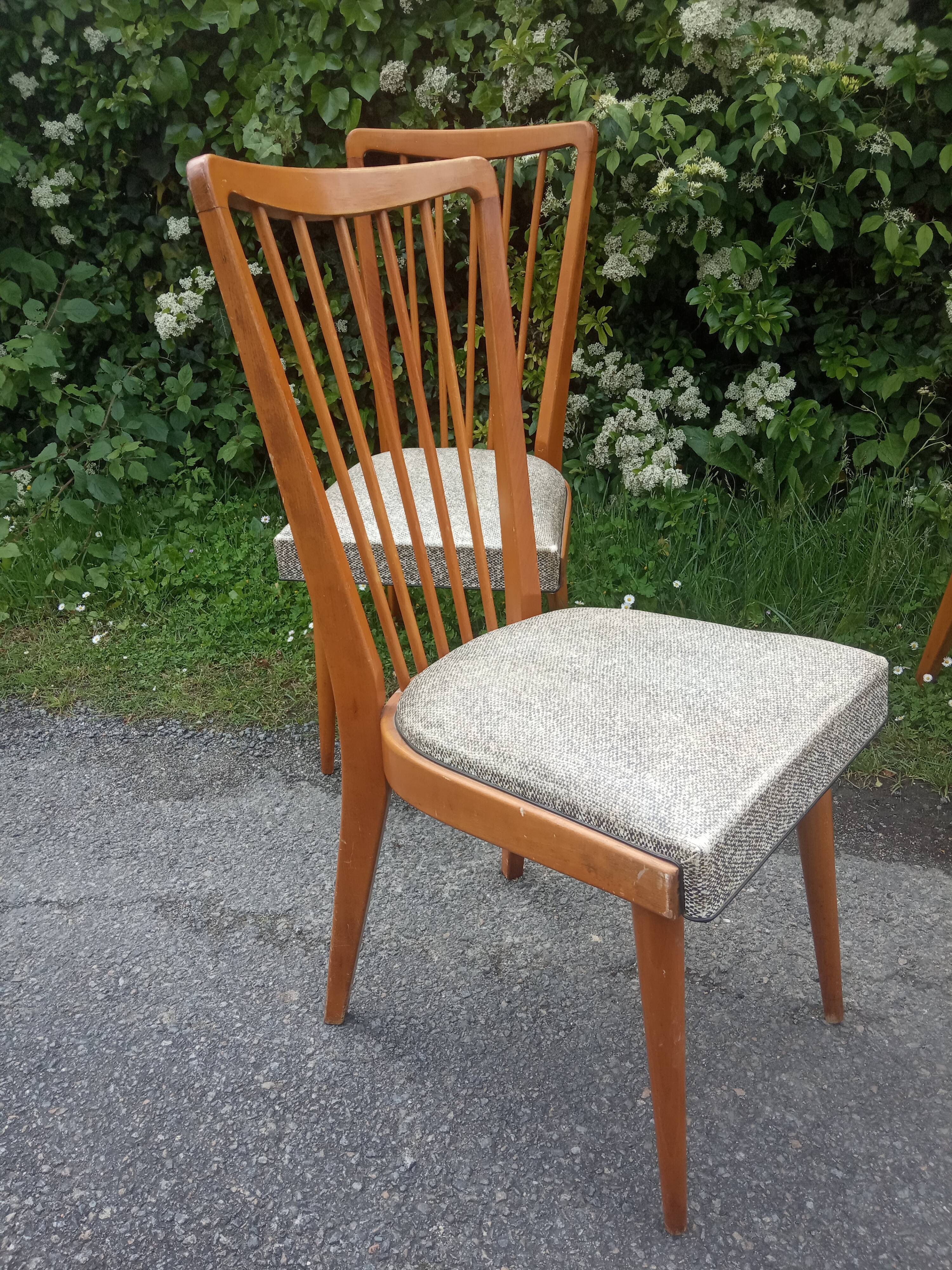 Lot chairs 50s