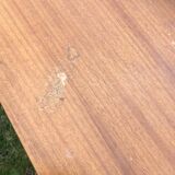 Chest of drawers feet spindle light wood 1960