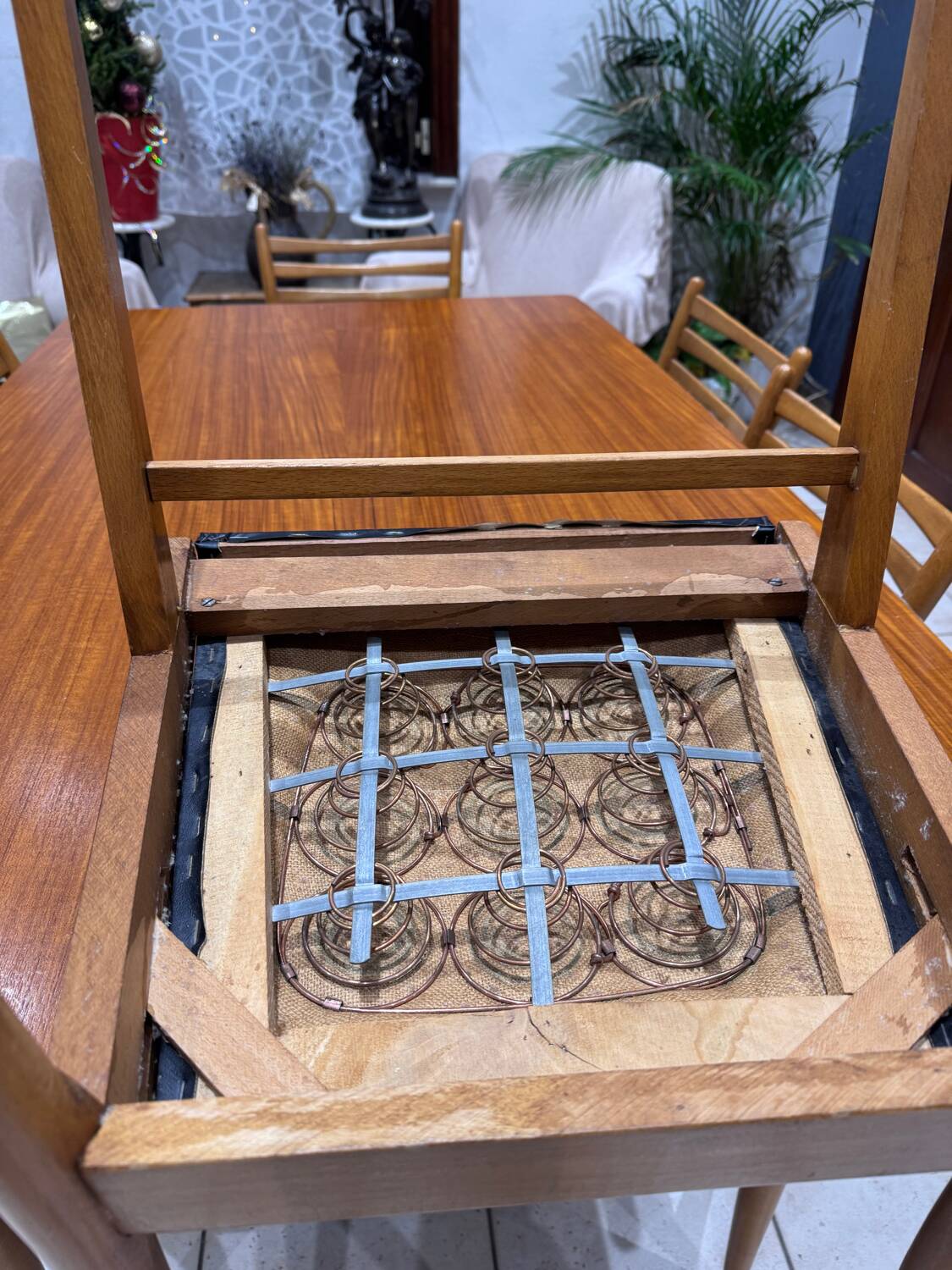 Vintage Scandinavian set – extendable table & 6 chairs