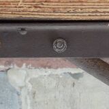 Folding workshop table