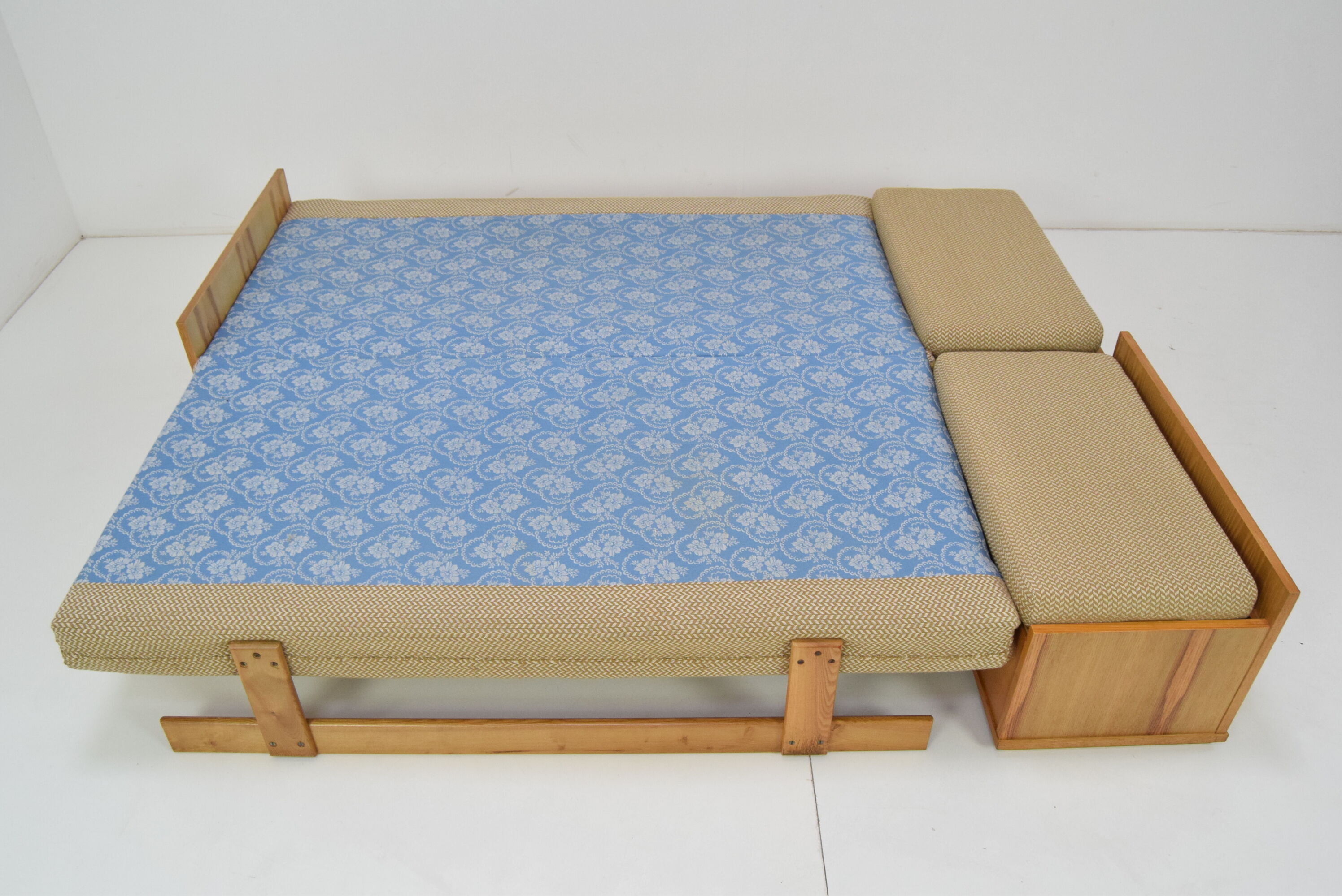 Mid-century Sofa or Daybed by Drevotvar/1970's.