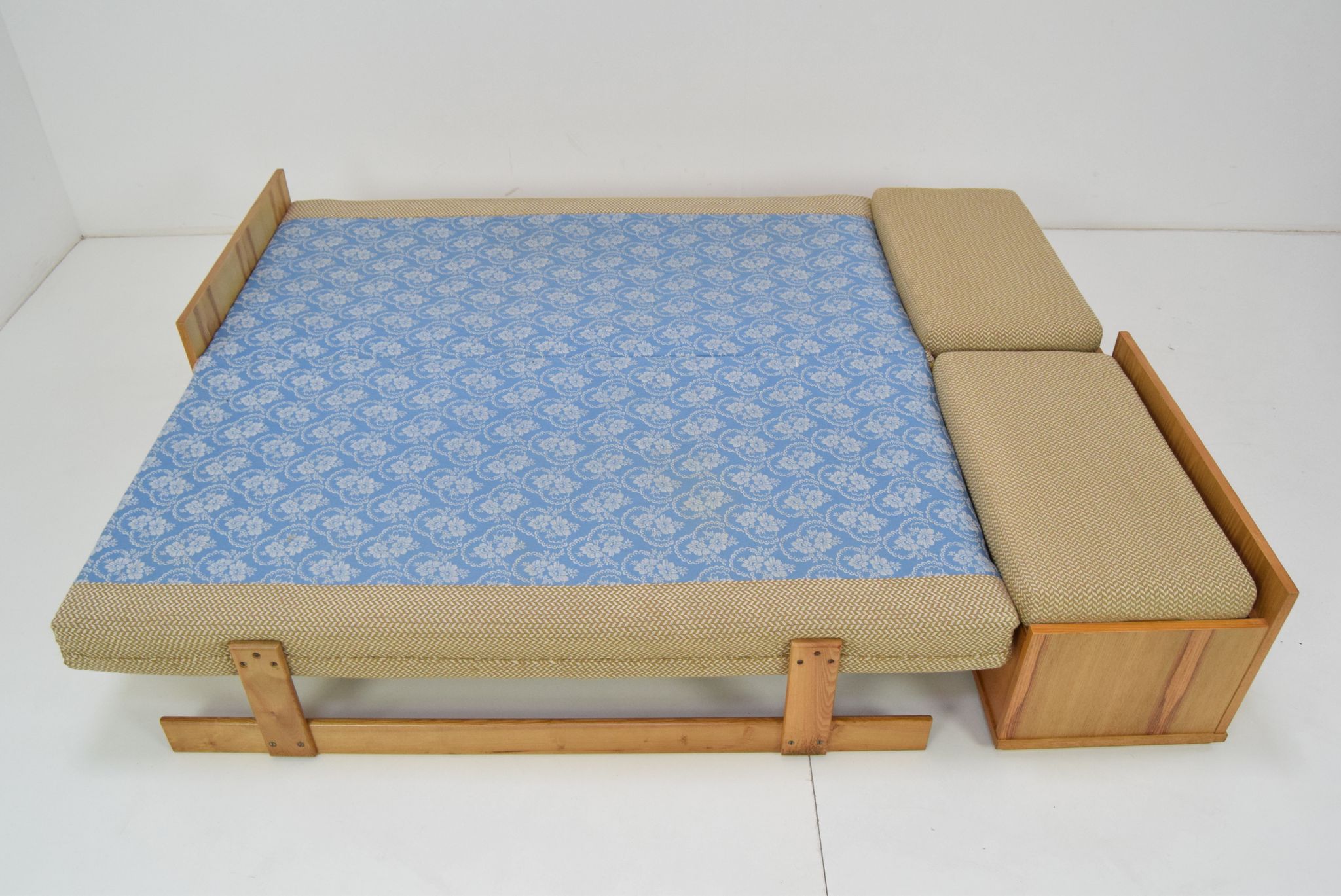 Mid-century Sofa or Daybed by Drevotvar/1970's.