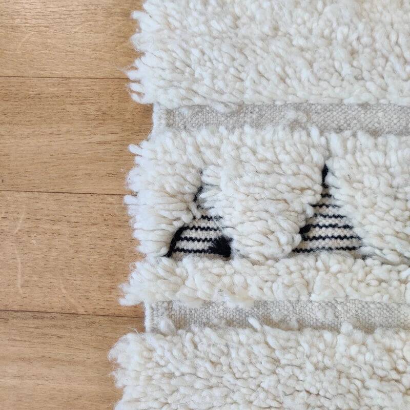 Tapis Berbère petits triangles ethniques 100x190 cm