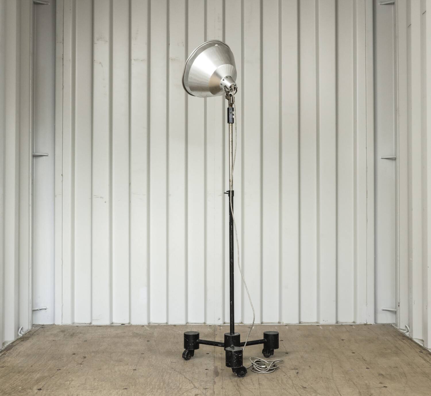 Authentic vintage industrial doctor's office medical floor lamp