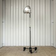 Authentic vintage industrial doctor's office medical floor lamp