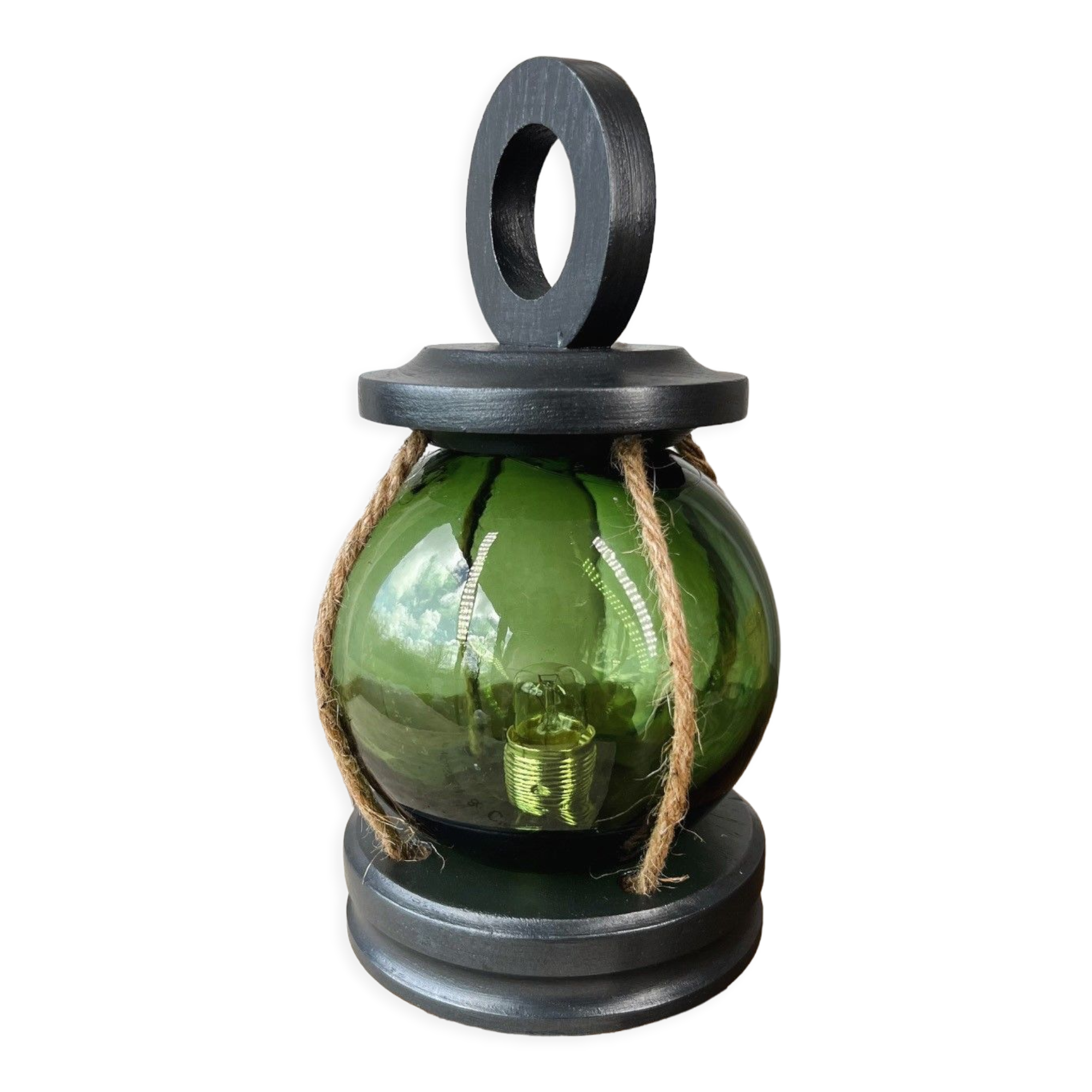 "Fishing ball" lamp