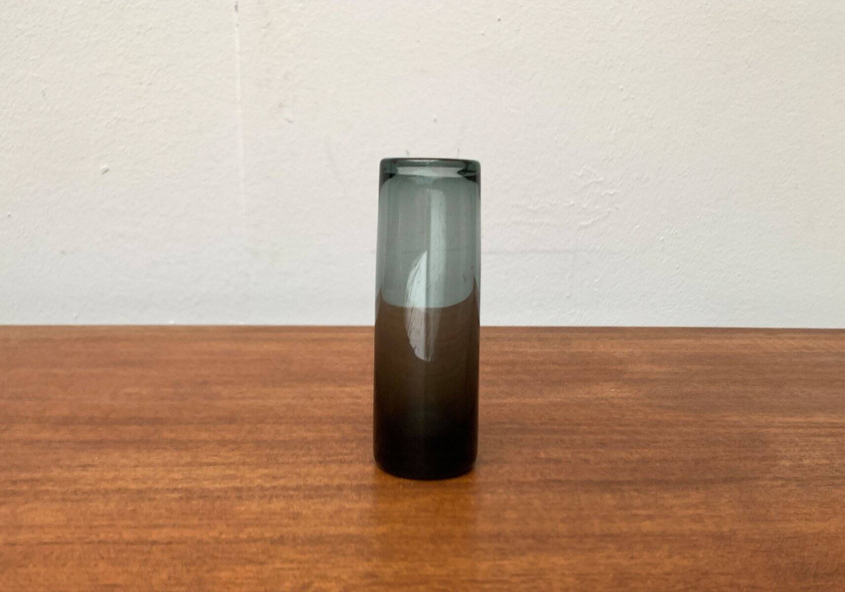 Glass vase from the Danish Labrador series by Per Lütken for Holmegaard, 1950s.