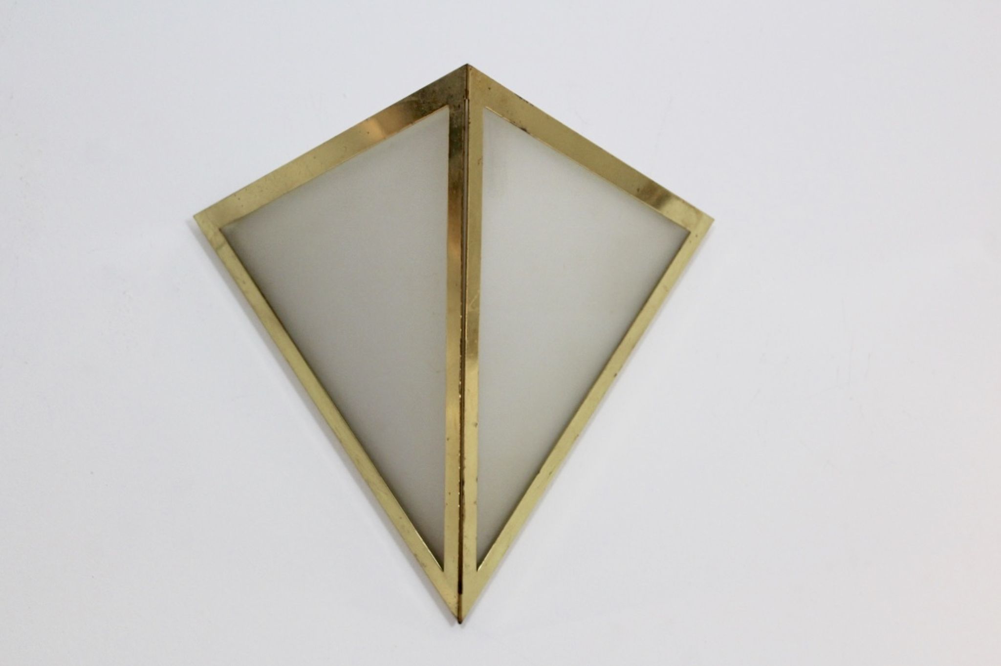 Ensemble d'ppliques de Glashütte Limburg  Allemagne 1970