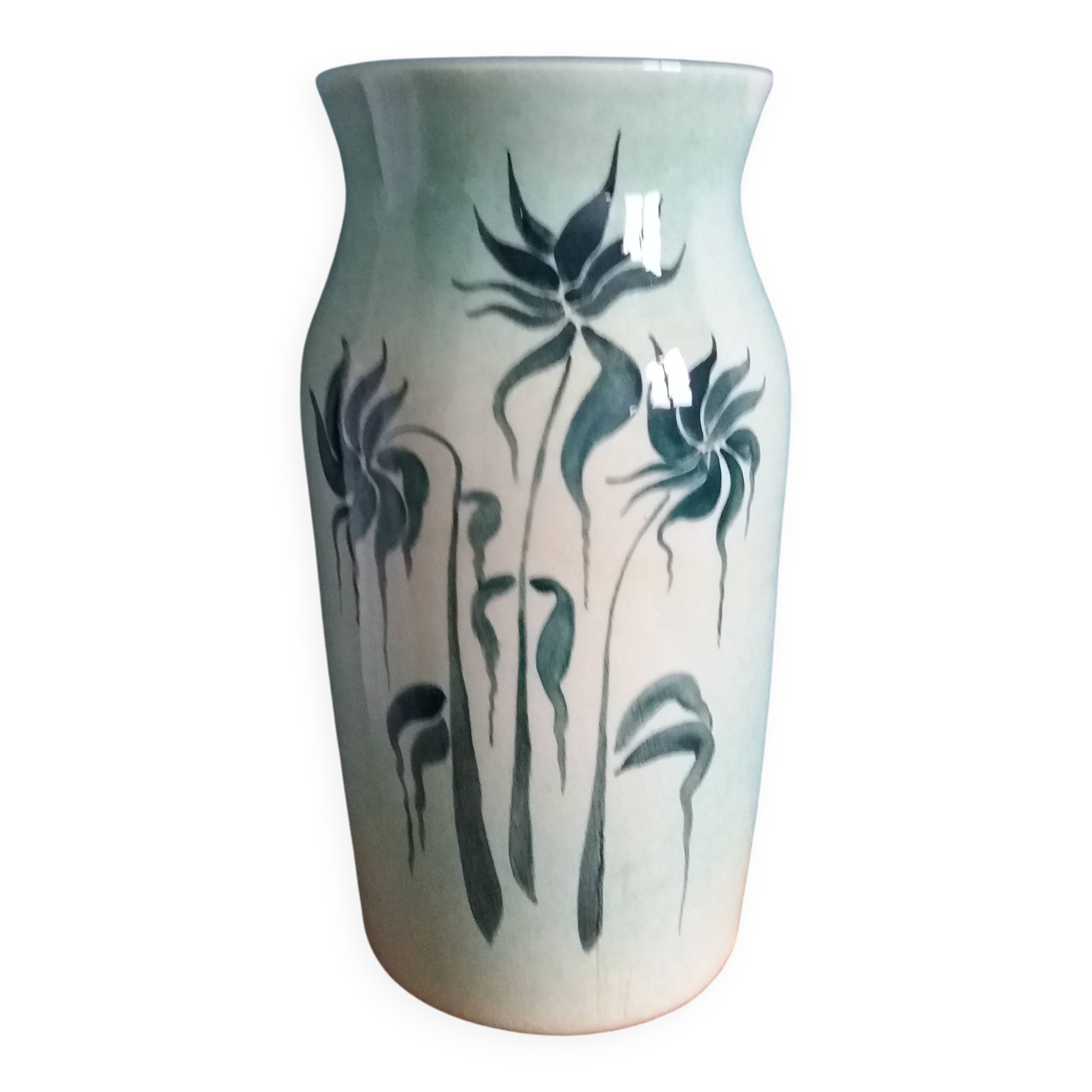 Vase signed Gabet