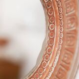 70s ceramic mirror