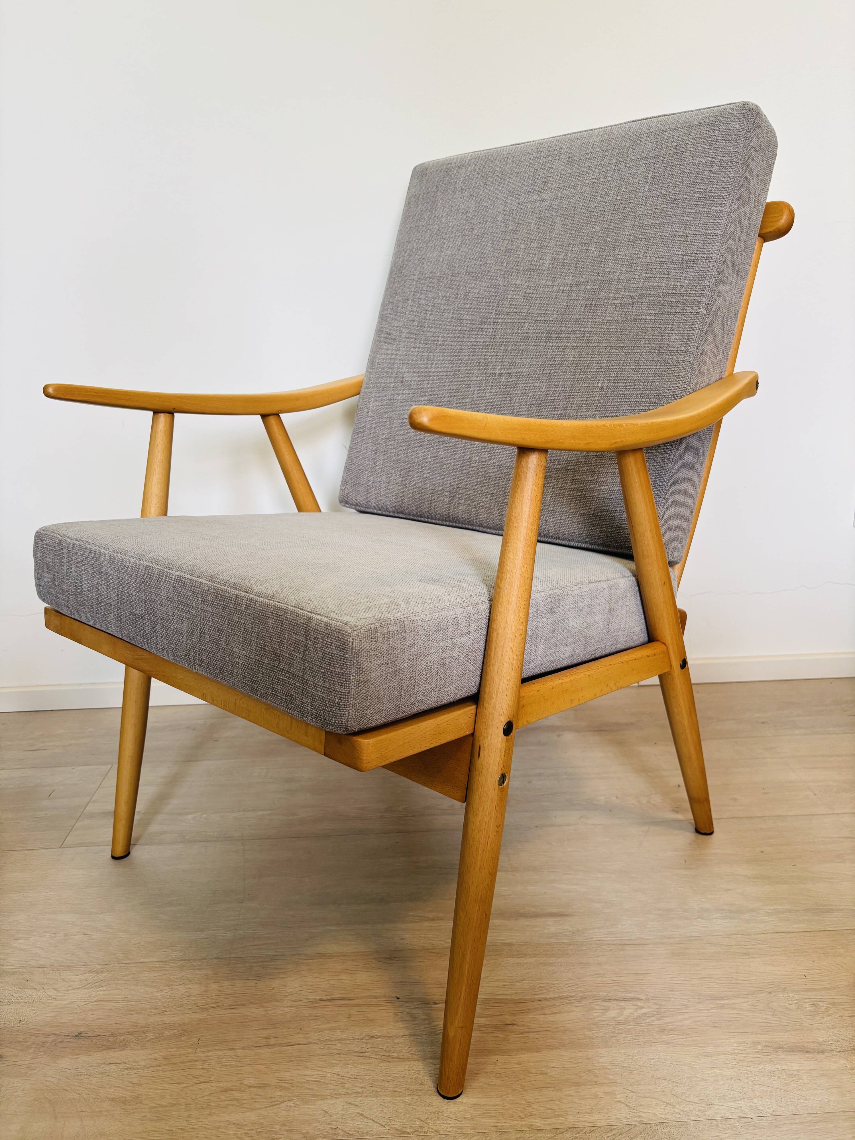 Vintage Armchair by Jaroslav Šmidek for Ton, 1970s