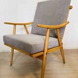 Fauteuil vintage de Jaroslav Šmidek pour Ton, années 1970