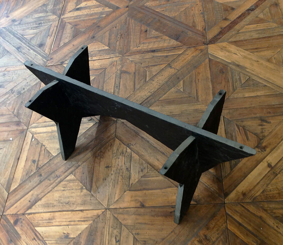 Slate coffee table 70s