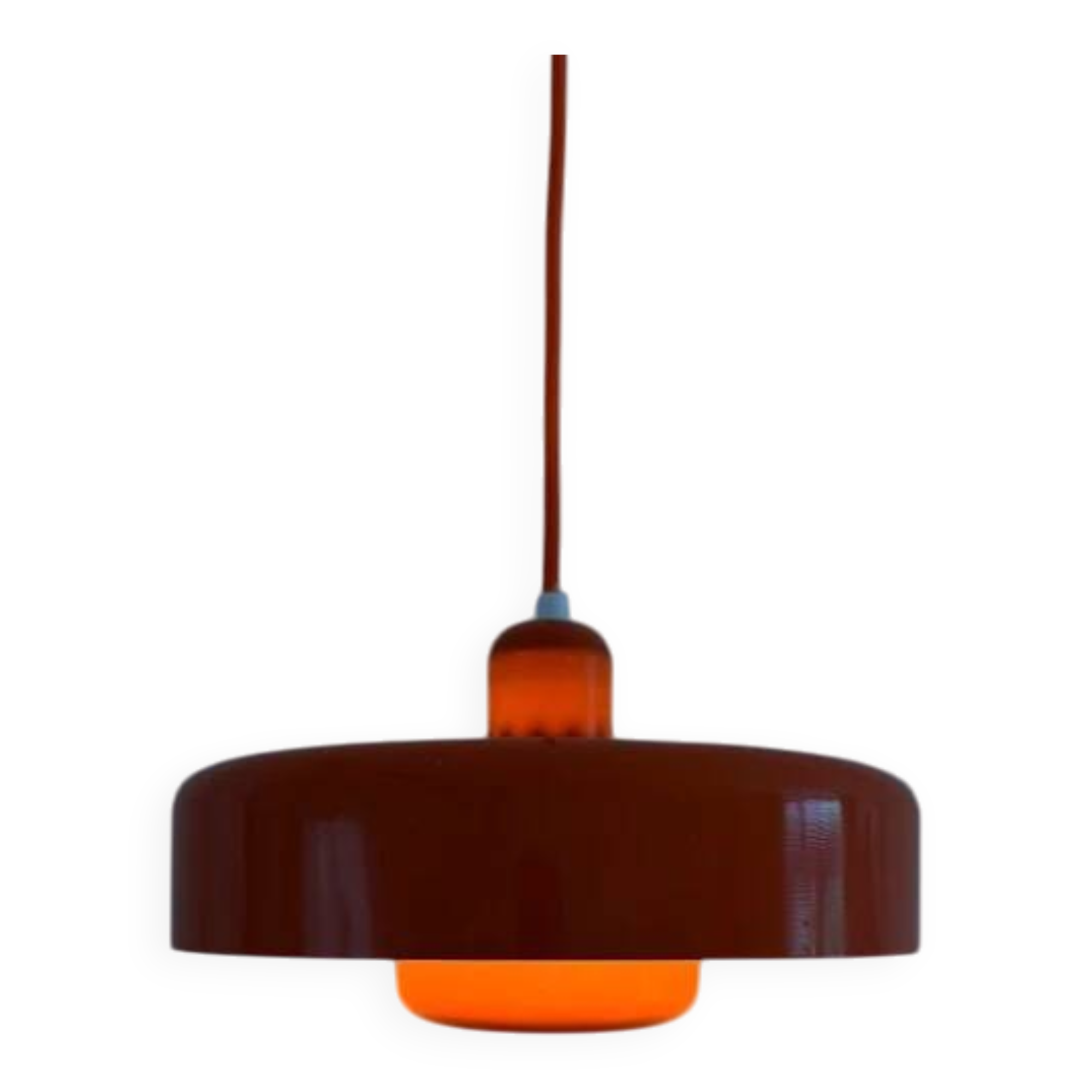 Vintage Vitrika Gogo - Dan Heerso - 1970s space age lamp - Danish design lamp