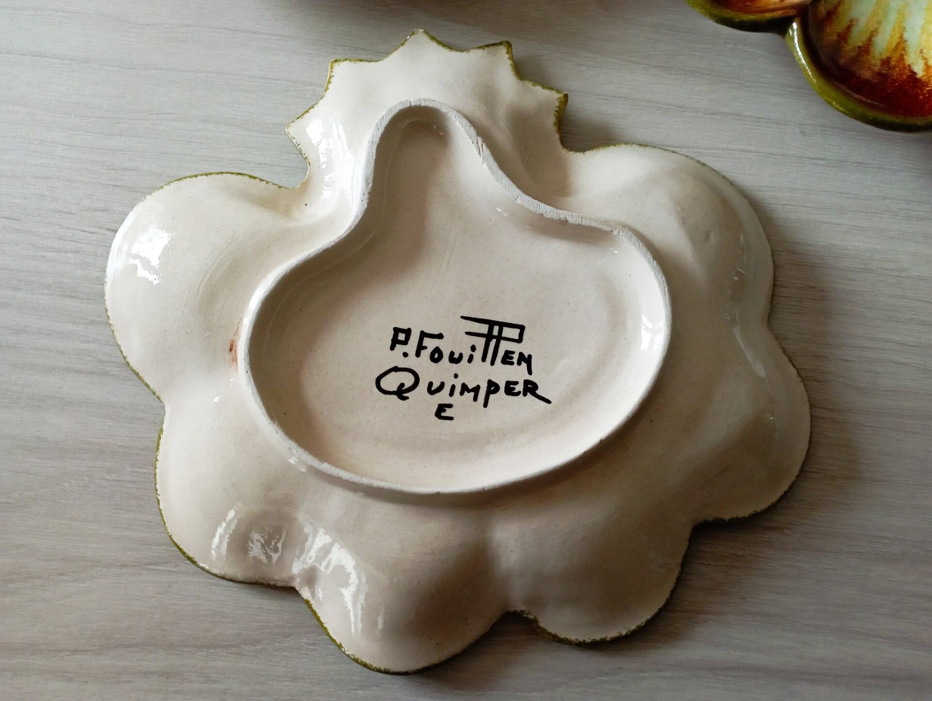 Paul Fouillen ceramic plates