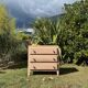 Commode vieux rose