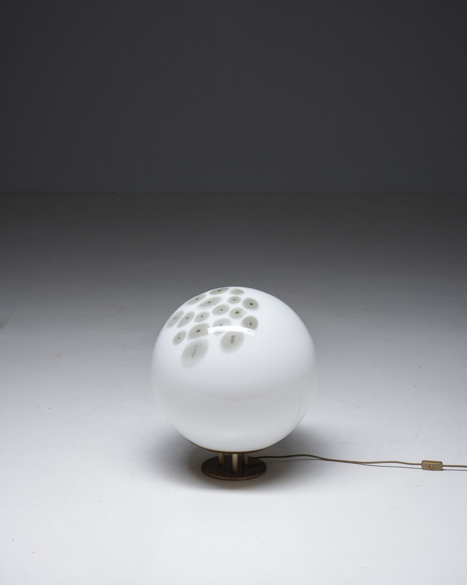 Murano glass lamp, La Murrina, 1960s, Italian