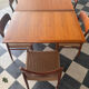 Large Danish teak table