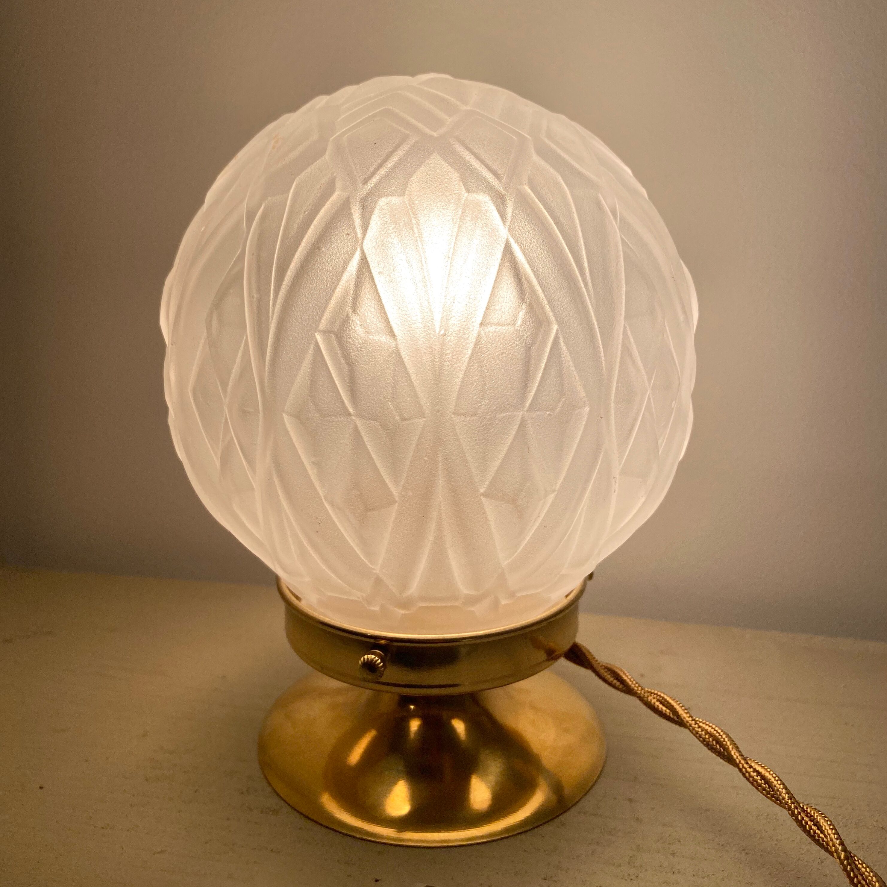 Art Deco lamp "losanges"