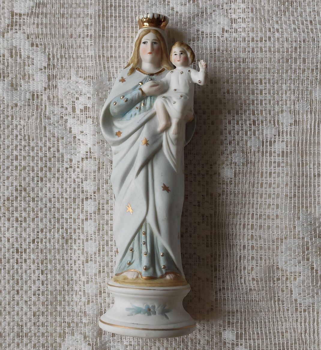 Virgin and child biscuit